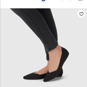 Rothy’s the point size 8.5, black, worn once!